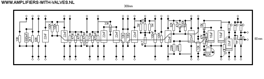 Amplifiers with valves